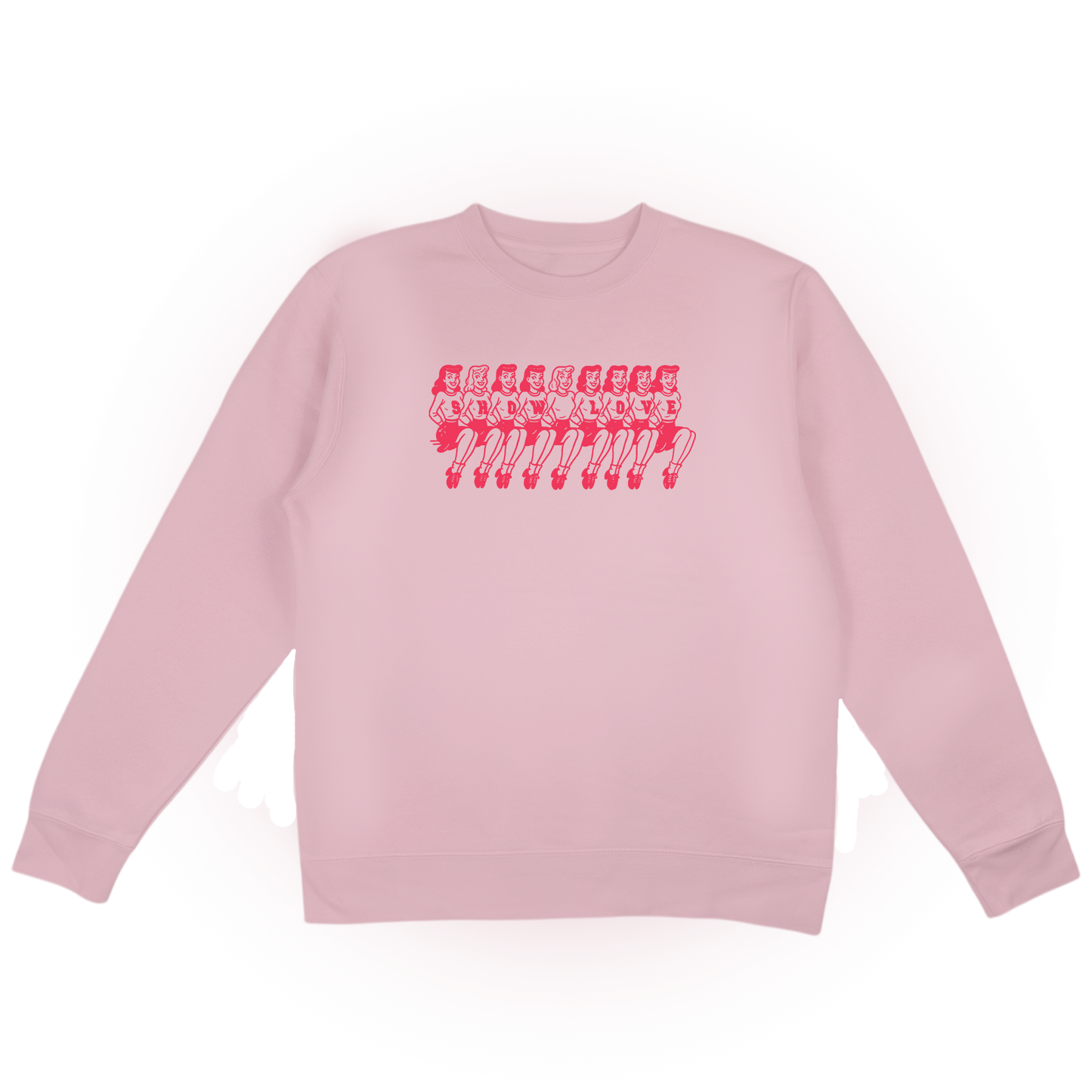 'SHOW LOVE' PINK SWEATSHIRT