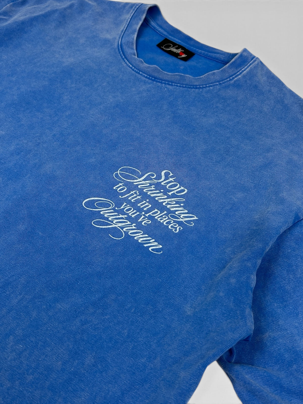 'STOP SHRINKING' SHORT SLEEVE TEE