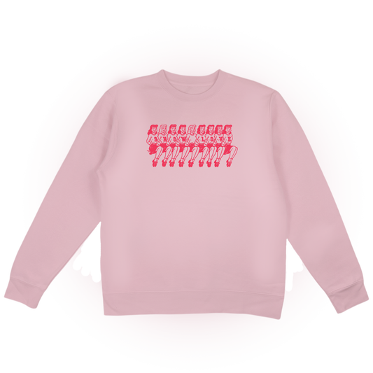'SHOW LOVE' PINK SWEATSHIRT