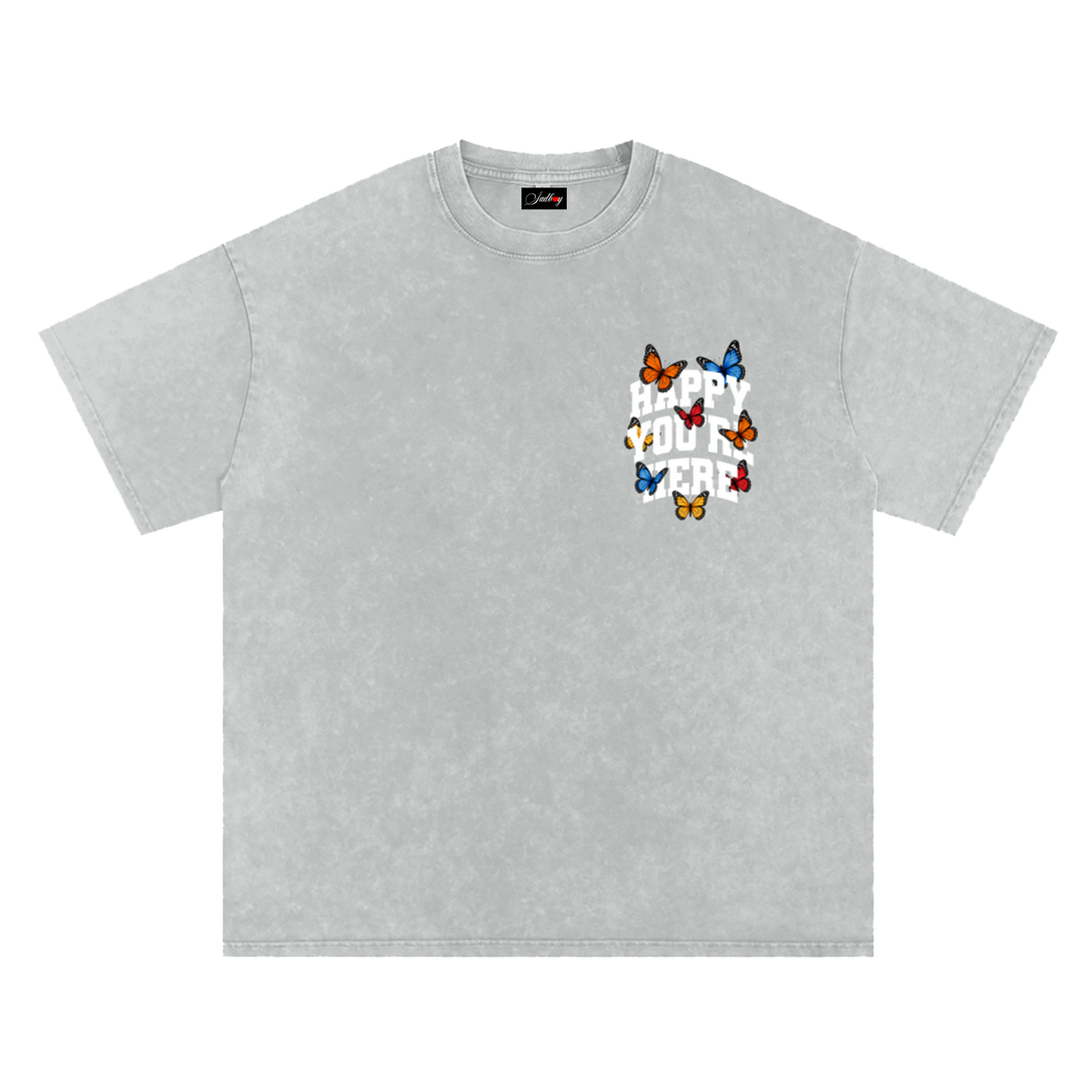 'HAPPY YOU'RE HERE' SHORT SLEEVE TEE