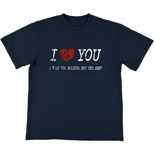 I HEART YOU TEE NAVY