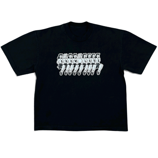 'SHOW LOVE' CHEERLEADER SHORT SLEEVE TEE