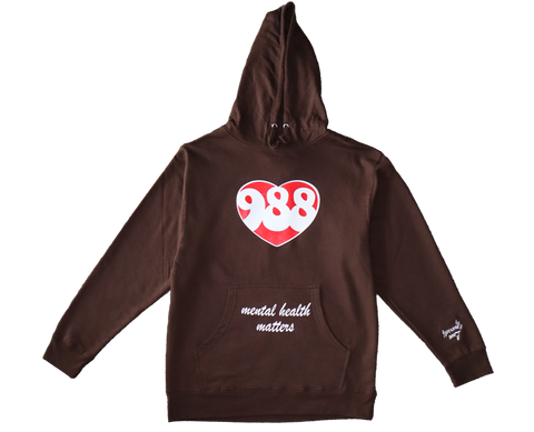 988 Brown Hoodie