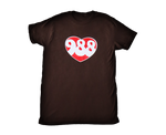 988 Brown Short Sleeve Tee