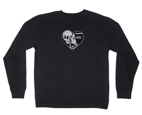 DEADLY LOVE EMBROIDERED SWEATSHIRT